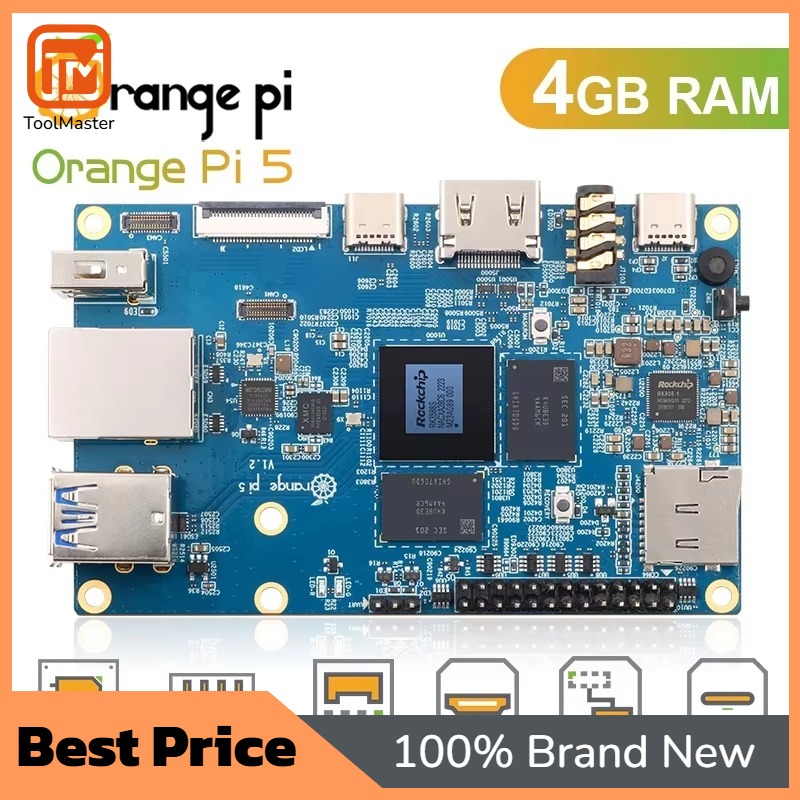 External Ssd - 【ホットセール】Orange Pi 5 4GB RK3588S、PCIEモジュール外部WiFi+BT、SSDギガビットイーサネットシングルボードコンピュータ、Android Debian