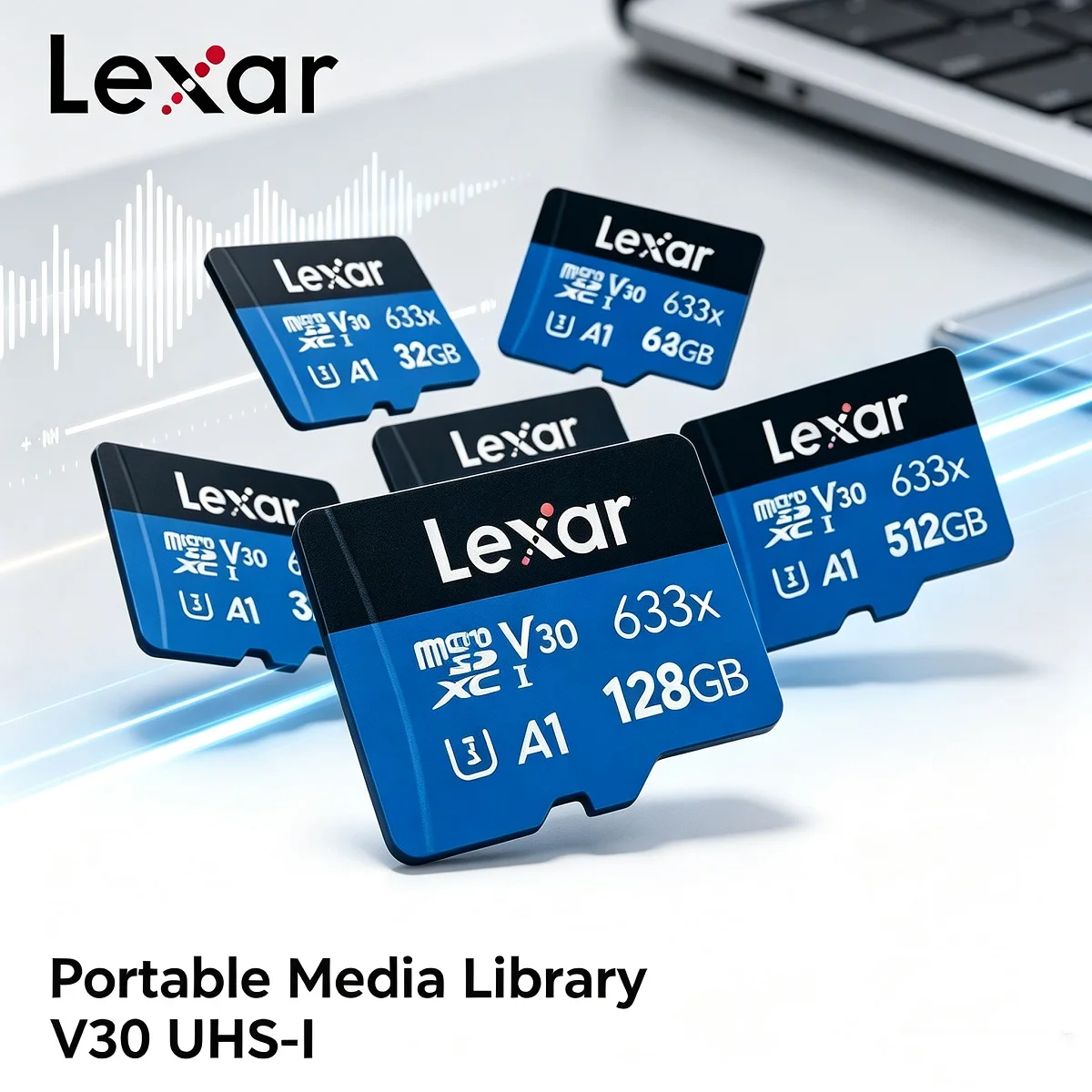 Memory Card Ssd - Lexar BLUEシリーズ 高性能 633x マイクロSDHC マイクロSDXC