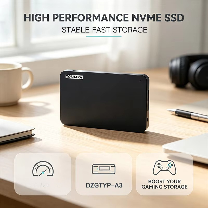 TOSHARA A3 ポータブルSSD 4TB、2TB、1T - Ssd 500Gb のレビューと価格
