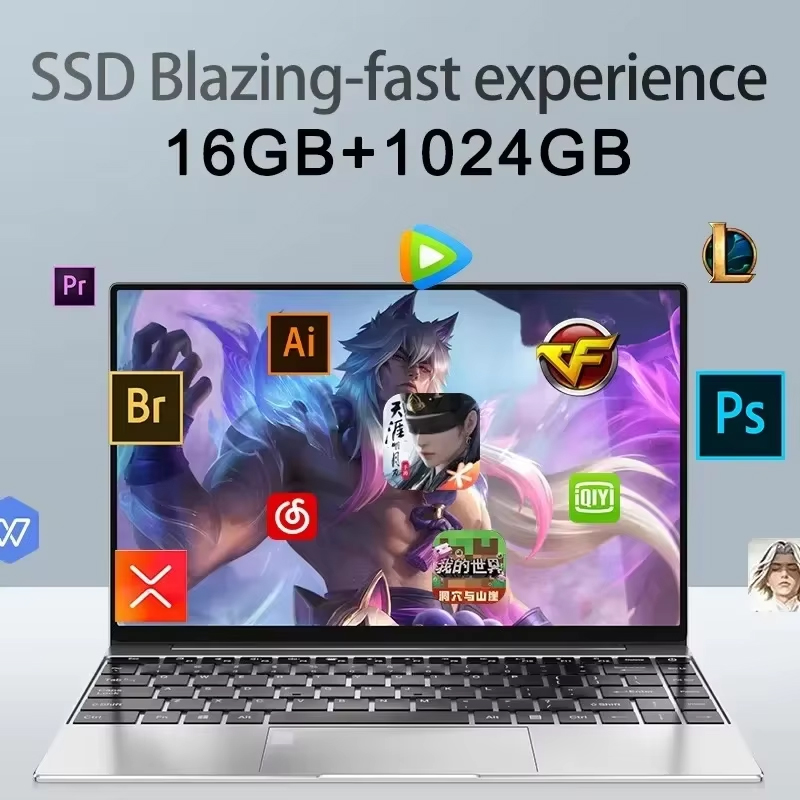 新型超薄型ノートパソコン 14.1インチ 16GB RAM  - M.2 Ssd のレビューと価格