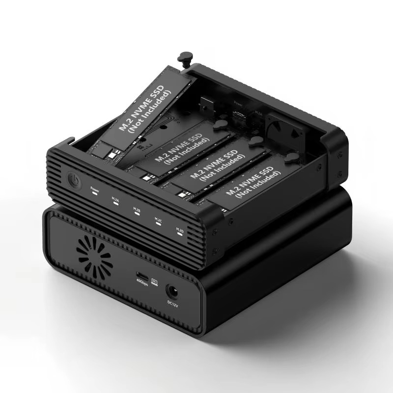 アルミニウム製M2 4ベイUSB4外付けNVME SSDエン - Nvme Ssd のレビューと価格