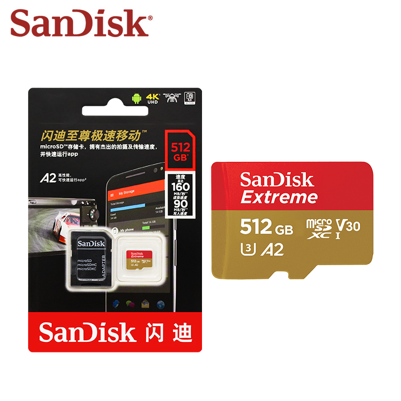 Sandisk-Extreme v30 a2メモリーカード、 - Memory Card Ssd のレビューと価格