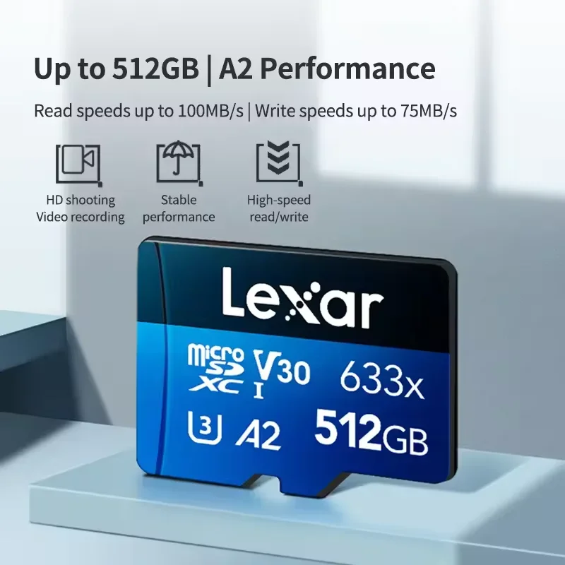 Lexar BLUEシリーズ 高性能 633x マイクロSD - Memory Card Ssd のレビューと価格