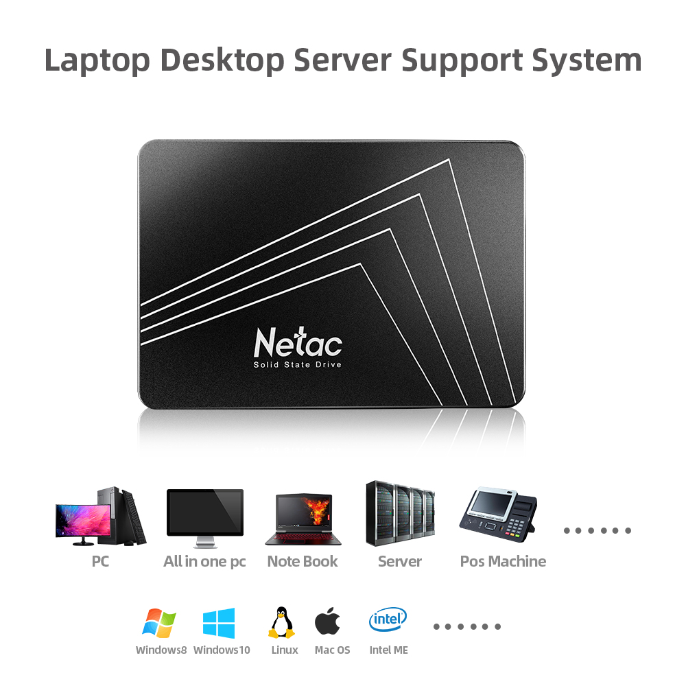 Netac-内蔵ソリッドステートハードディスク、デスクトップ - Ssd 500Gb のレビューと価格