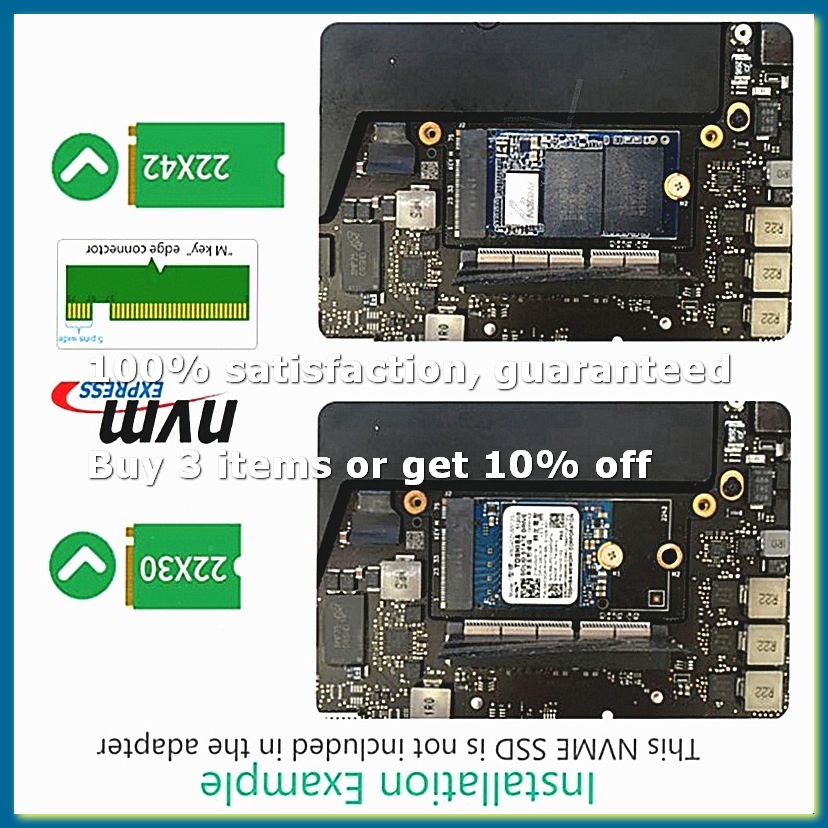 M.2 NGFF M-Key NVME SSD 変換カード  - Nvme Ssd のレビューと価格