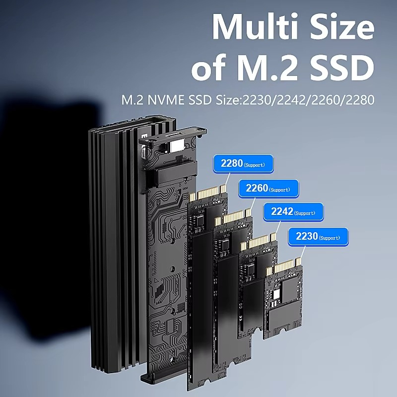 EE1 アルミニウム製 M.2 NVME PCIE 外付けS - M.2 Ssd のレビューと価格