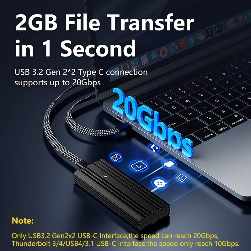 EE1 アルミニウム製 M.2 NVME PCIE 外付けS - M.2 Ssd のレビューと価格