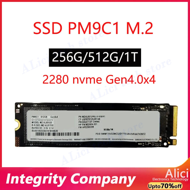 オリジナル適用 Samsung PM9C1 /PM9C1a  - Samsung Ssd のレビューと価格