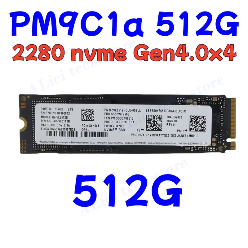 オリジナル適用 Samsung PM9C1 /PM9C1a  - Samsung Ssd のレビューと価格