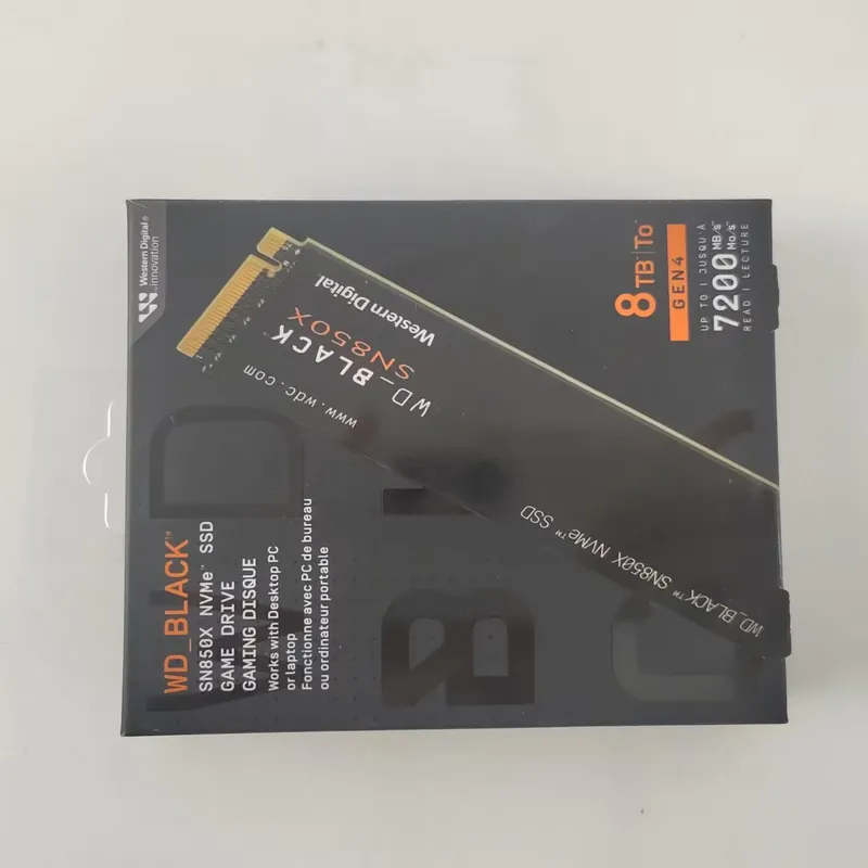 新しいWD_BLACK SN850X 8TB NVMe SS - M.2 Ssd のレビューと価格