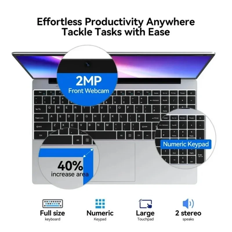 2026年 人気 15.6インチ スリム ポータブル ノート - Ssd 2Tb のレビューと価格